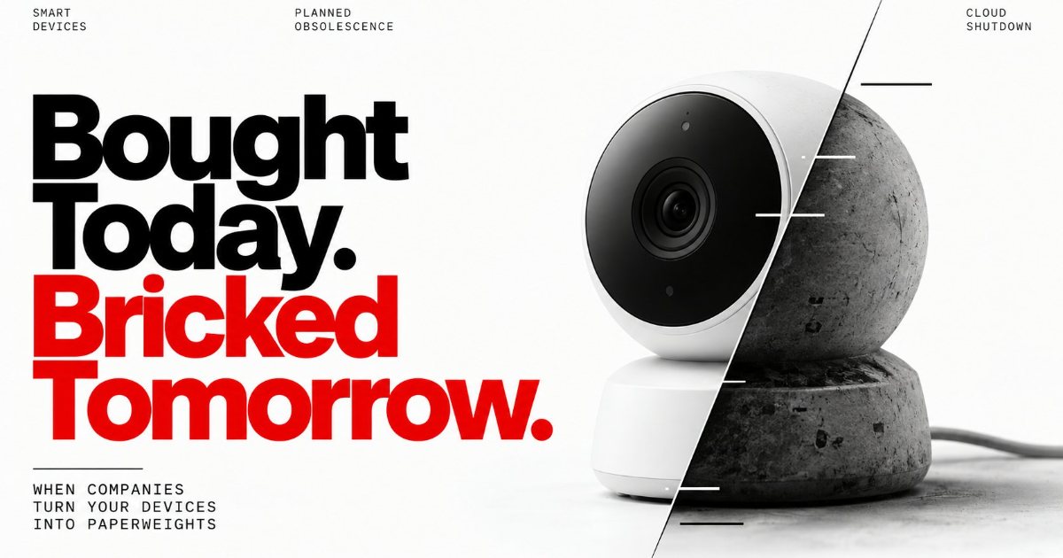 When Companies Turn Off Your Smart Devices